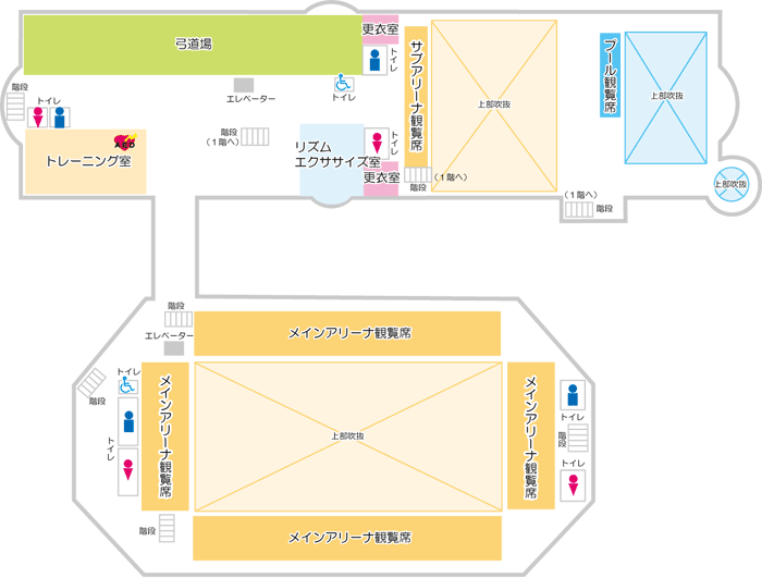 2階フロアマップ